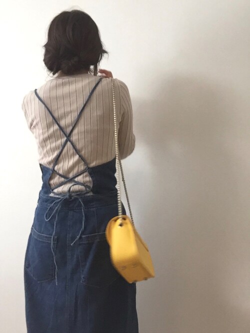 IENA ワンピース セール】ランダムプリーツシフォンティアードワンピース