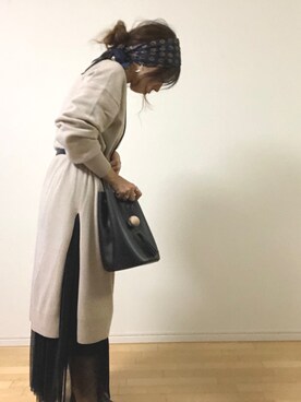 「LAKOLE（ラコレ）のアイテム（ワンピース/ドレス）」を使った、ki._.styleさん（レディース・154cm）の秋コーディネート
