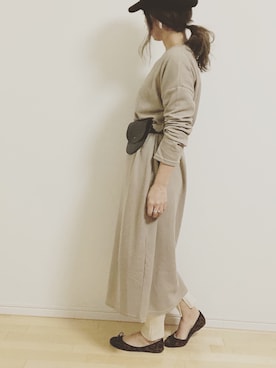 「YARD PLUS（ヤードプリュス）のアイテム」を使った、ki._.styleさん（レディース・154cm）の冬コーディネート