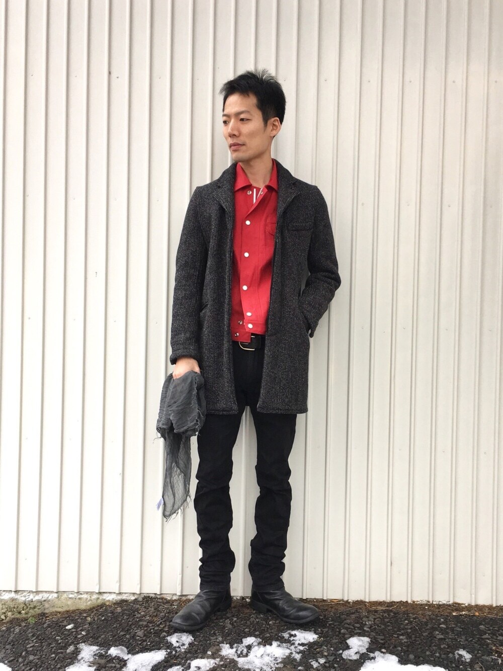 BROWN'S BEACH JACKETのチェスターコートを使った人気ファッション