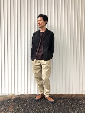 「ripvanwinkle（リップヴァンウィンクル）のアイテム」を使った、kakuhouさん（メンズ・178cm）の秋コーディネート