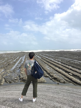 俊彥君さん(メンズ・179cm)の夏コーディネート