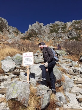 「F.C.R.B.（エフシーアールビー）のアイテム（その他アウター）」を使った、俊彥君さん（メンズ・179cm）の秋コーディネート