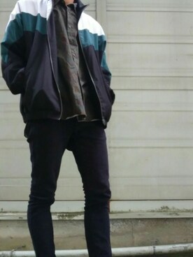 「SENSE OF PLACE by URBAN RESEAR」｜「アイテム（ブルゾン）」を使った、こうたろうさん（メンズ・175cm）の秋コーディネート