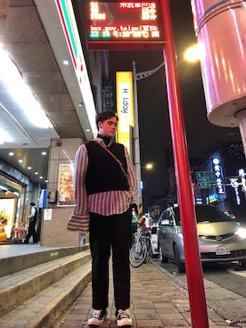 楠。西さんのコーディネート