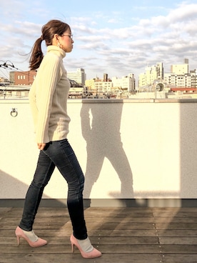 ymkさん（レディース・157cm）の冬コーディネート