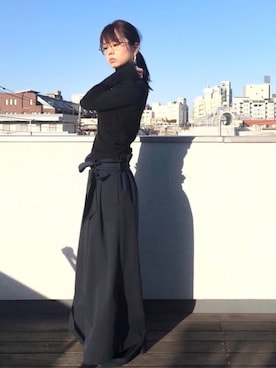 ymkさん（レディース・157cm）の冬コーディネート