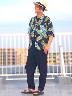 HMさん（メンズ・175cm）の夏コーディネート