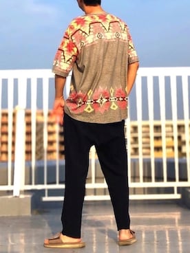 HMさん（メンズ・175cm）の夏コーディネート