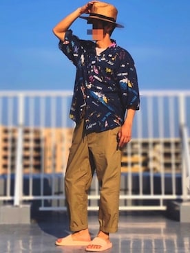 HMさん(メンズ・175cm)の夏コーディネート