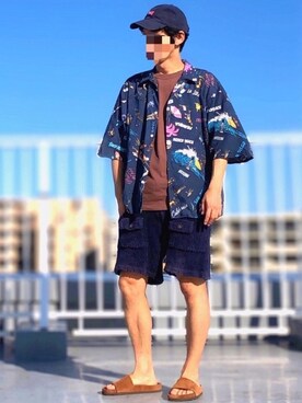 HMさん(メンズ・175cm)の夏コーディネート