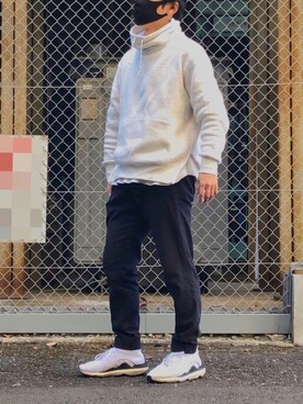 「ONES STROKE（ワンズストローク）のアイテム」を使った、HMさん（メンズ・175cm）の冬コーディネート