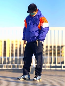 HMさん（メンズ・175cm）の冬コーディネート