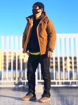 HMさん（メンズ・175cm）の冬コーディネート