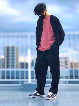 「EDIFICE LA BOUCLE（エディフィスラブークル）のアイテム」を使った、HMさん（メンズ・175cm）の春コーディネート
