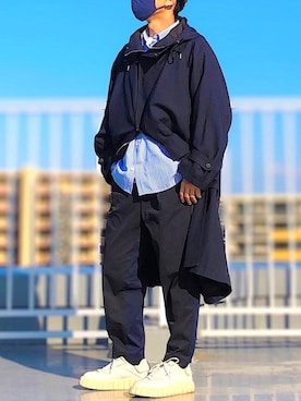 「EDIFICE LA BOUCLE（エディフィスラブークル）のアイテム（その他アウター）」を使った、HMさん（メンズ・175cm）の春コーディネート