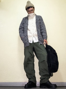 「アイテム（ブルゾン）」を使った、Felix さん（メンズ・178cm・30代）の春コーディネート