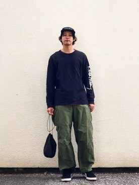 Kaiさん（メンズ・182cm）の夏コーディネート