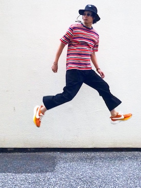 Kaiさん（メンズ・182cm）の夏コーディネート