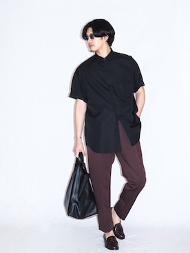 トップス THOMAS MASON BALLOON BIG SHIRT H BEAUTY&YOUTH UNITED ARROWS（エイチビューティーアンドユース