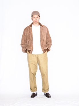 「アイテム（ブルゾン）」を使った、Kaiさん（メンズ・182cm・30代）の秋コーディネート