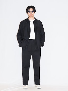 「アイテム（ブルゾン）」を使った、Kaiさん（メンズ・182cm・30代）の春コーディネート