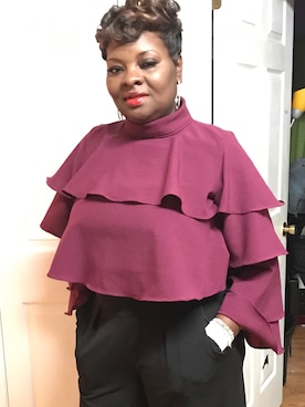 「Gracia（グラシア）のアイテム」を使った、Maggie Price-Boundsさん（レディース・163cm）の春コーディネート