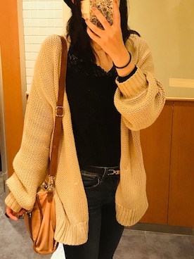 りんさん（レディース・159cm）の冬コーディネート