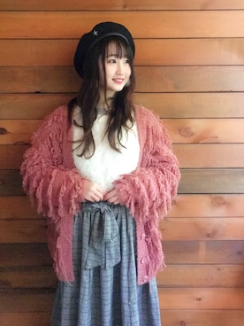 Chrissie  Yuenさん（レディース・158cm）の冬コーディネート