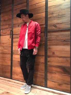 「THE QUIET LIFE（クワイエットライフ）のアイテム（ジャケット/アウター）」を使った、tylerさん（メンズ・171cm）の春コーディネート