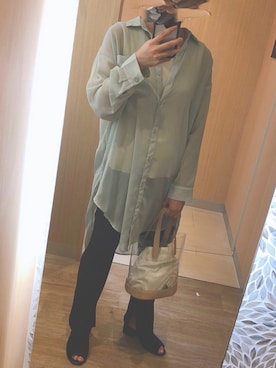 「Episode（エピソード）のアイテム」を使った、たるとさん（レディース・157cm）の夏コーディネート