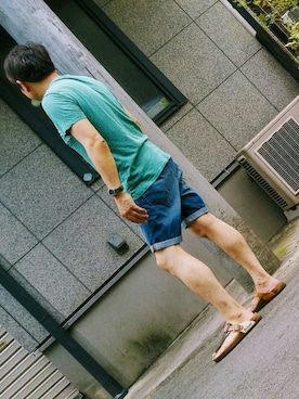 「Betula（ベチュラ）のアイテム」を使った、monntaさん（メンズ・168cm）の夏コーディネート