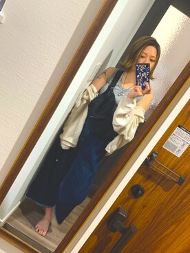「AZUL（アズール）のアイテム（その他アウター）」を使った、ゆさん（レディース・158cm）の夏コーディネート