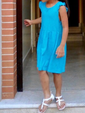 「UNKNOWN.（アンノウン）のアイテム（ワンピース/ドレス）」を使った、MOCCIさん（キッズ・120cm）の秋コーディネート