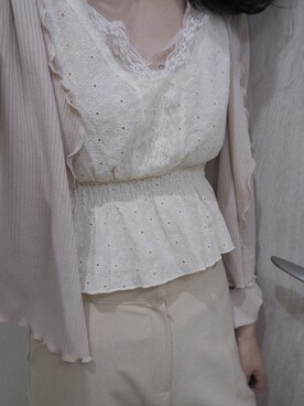 「CHERRYKOKO（チェリーココ）のアイテム（パンツ）」を使った、bidulgiさん（レディース・166cm）の夏コーディネート