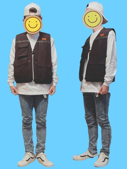 HELLY HANSEN × BEAMS / 別注 Angler Vestを使った人気ファッション