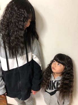 「nikeコーデ」｜御坊茶魔美さん（キッズ・100cm）の夏コーディネート
