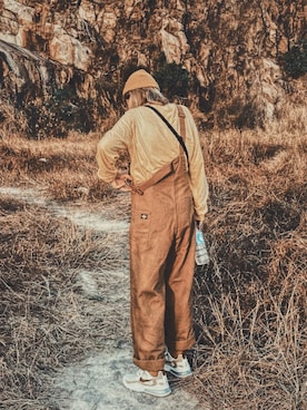 「oversize」｜「アイテム（サロペット/オーバーオール）」を使った、Aさん（レディース・159cm）の夏コーディネート