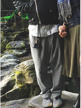 ライダースジャケットを使った 旅行コーデ のメンズ人気ファッションコーディネート Wear