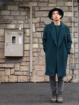 「JAXON（ジャクソン）のアイテム」を使った、Kotaro Hatano@休止中さん（メンズ・173cm）の冬コーディネート