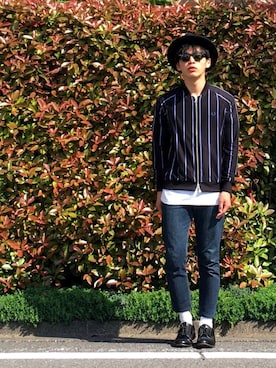 「JAXON（ジャクソン）のアイテム」を使った、Kotaro Hatano@休止中さん（メンズ・174cm）の春コーディネート