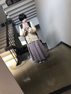 「CONVERSE（コンバース）のCONVERSE コンバース オール スター オックス / ALL STAR OX(BLACK) 32160321（スニーカー）」を使った、あさん（レディース・154cm・10代）の秋コーディネート