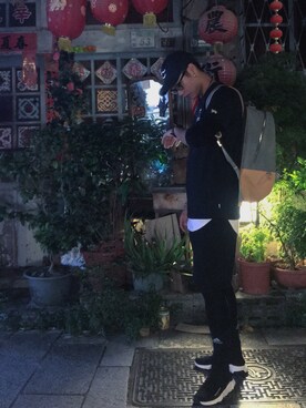 「AKOMPLICE（アコンプライス）のアイテム」を使った、yzさん（メンズ・175cm）の秋コーディネート