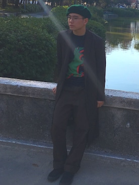 psykoさん（メンズ・170cm）の春コーディネート