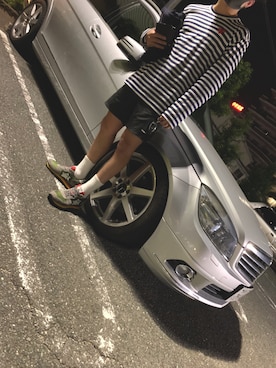 「ELEMENT（エレメント）のアイテム（パンツ）」を使った、たいさん（メンズ・167cm）の秋コーディネート