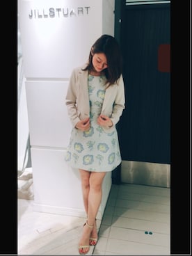 「アイテム（ワンピース）」を使った、yu-riさん（レディース・166cm）の冬コーディネート