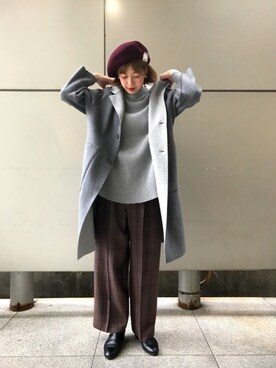 「Johnbull Private labo（ジョンブルプライベートラボ）のアイテム（その他アウター）」を使った、nanakoさん（レディース・170cm）の秋コーディネート