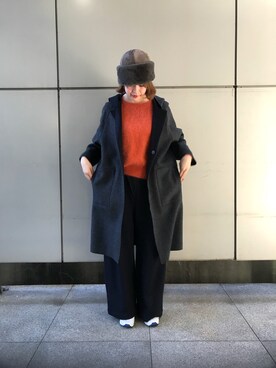 「Johnbull Private labo（ジョンブルプライベートラボ）のアイテム（その他アウター）」を使った、nanakoさん（レディース・170cm）の秋コーディネート