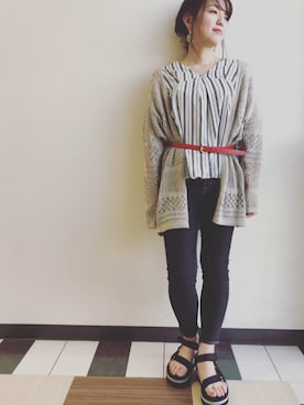 Yukoさん(レディース・154cm)の春コーディネート