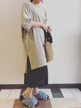 Yukoさん（レディース・154cm）の春コーディネート